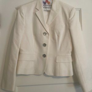 Ralph Lauren (Black Label) White Blazer